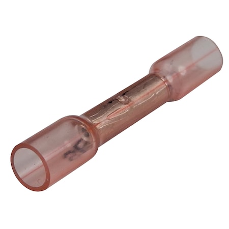 Seachoice Butt Splice Wire Connector, 18 AWG Max, Red 61151